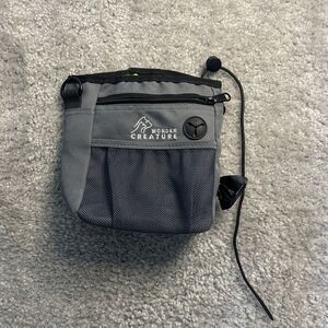 Wonder Creature Dog Treat Pouch - Black & Gray
